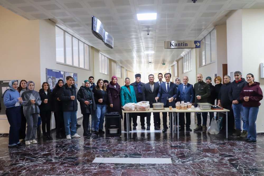 Final Haftasında Öğrencilere Sıcak Destek:  Dekanlığımızdan Çorba İkramı